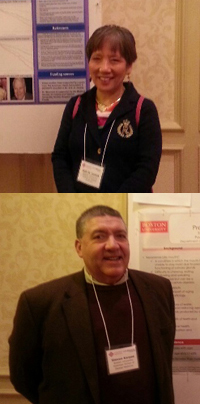(top) Dr. Sok-Ja Janket and (bottom) Dr. Steven Karpas