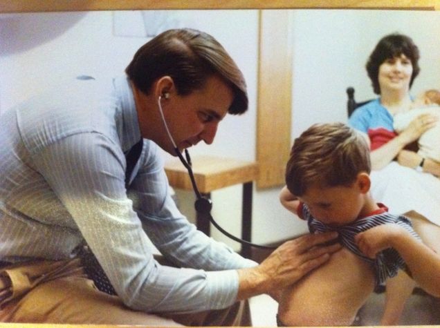 Tom patient Tom sees a young patient