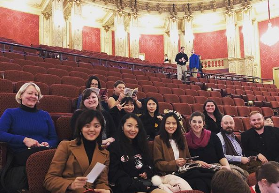 First Friday Outing: Ballet Study Break Night - Group photo