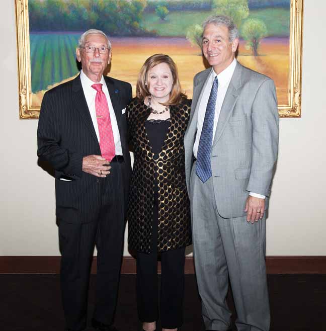 P. E. and Debbie and Sheldon Fox at MacAllister gala