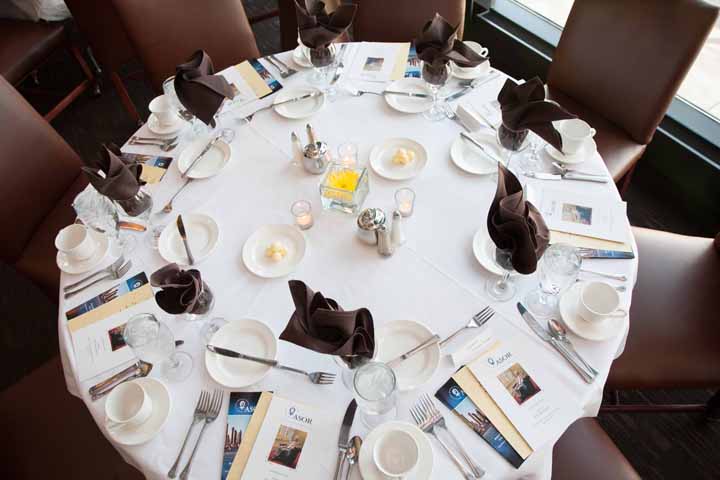 table closeup at Skyline Club-- MacAllister gala