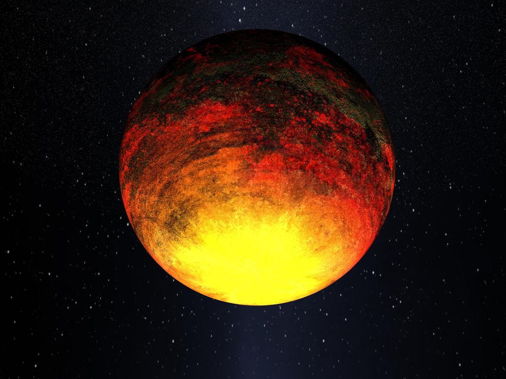 Kepler 10b Artist's Rendition