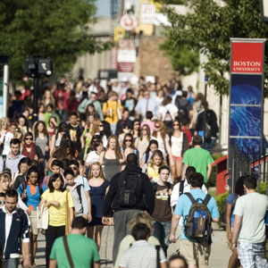 Boston University class of 2017 admissions