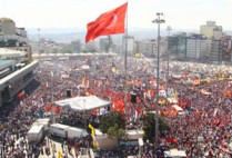 Antigovernment protests in Taksim Square, Gezi Park, Instanbul, Turkey, June 2013, Occupy Gezi