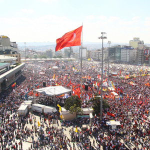 Antigovernment protests in Taksim Square, Gezi Park, Instanbul, Turkey, June 2013, Occupy Gezi