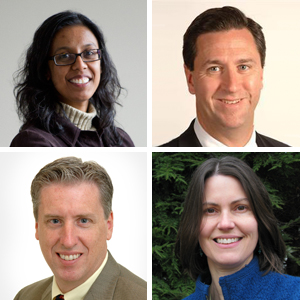 Shoumita Dasgupta, David McAneny, Matthew Nugent, Lorraine Stanfield, Boston University School of Medicine BUSM MED, faculty teaching awards
