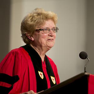 Nancy Hopkins, Baccalaureate address, 141st All-University Commencement of Boston University, Boston University Class of 2014