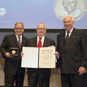 Boston University BU, President Robert Brown, NAE award ceremony