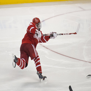 BU Terriers celebrate winning the 2015 Beanpot Tournament