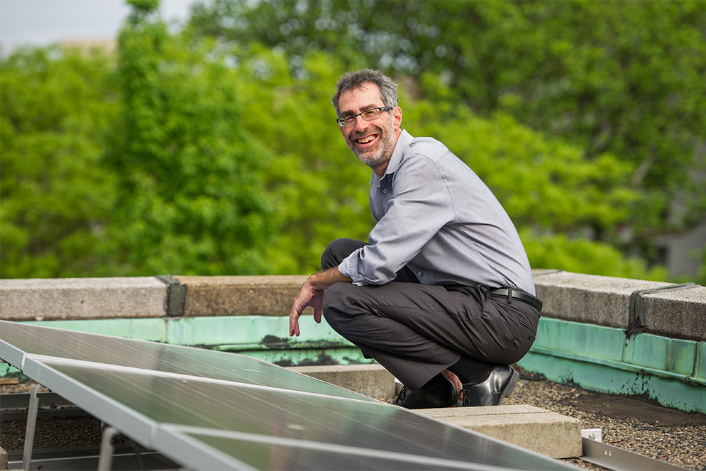 Robert Kaufmann, professor of earth and environment 