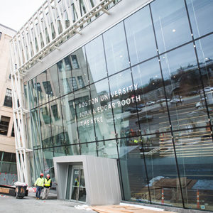 Exterior of the College of Fine Arts Production Center.