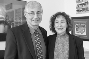 Irwin Goldstein directs BU’s Institute for Sexual Medicine and its clinical practice arm, the 25-year-old Center for Sexual Medicine, which recently has made important strides in understanding and treating female sexual dysfunction. His wife, Sue Goldstein, coordinates the center’s education outreach efforts. Photo by Kalman Zabarsky