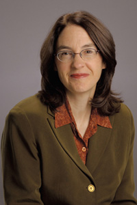 Bonnie Costello, a CAS professor of English, winner of the 2005 University Scholar/Teacher of the Year Award. Photo by Kalman Zabarsky