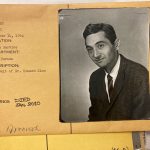 Howard Zinn’s 1964 BU News Service Photo Bureau portrait