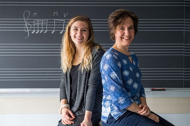 Madeline Bucci (CFA’19,’20) and Karin Hendricks