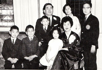 The_Koh_Family_04 Family portrait taken in 1961 at the wedding of Kwang Lim Koh's third younger brother, James Kwang Jong Koh, at Harvard-Epworth Methodist Church, Cambridge, MA.