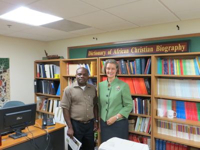 Dr. Lygunda and Dr. Robert 