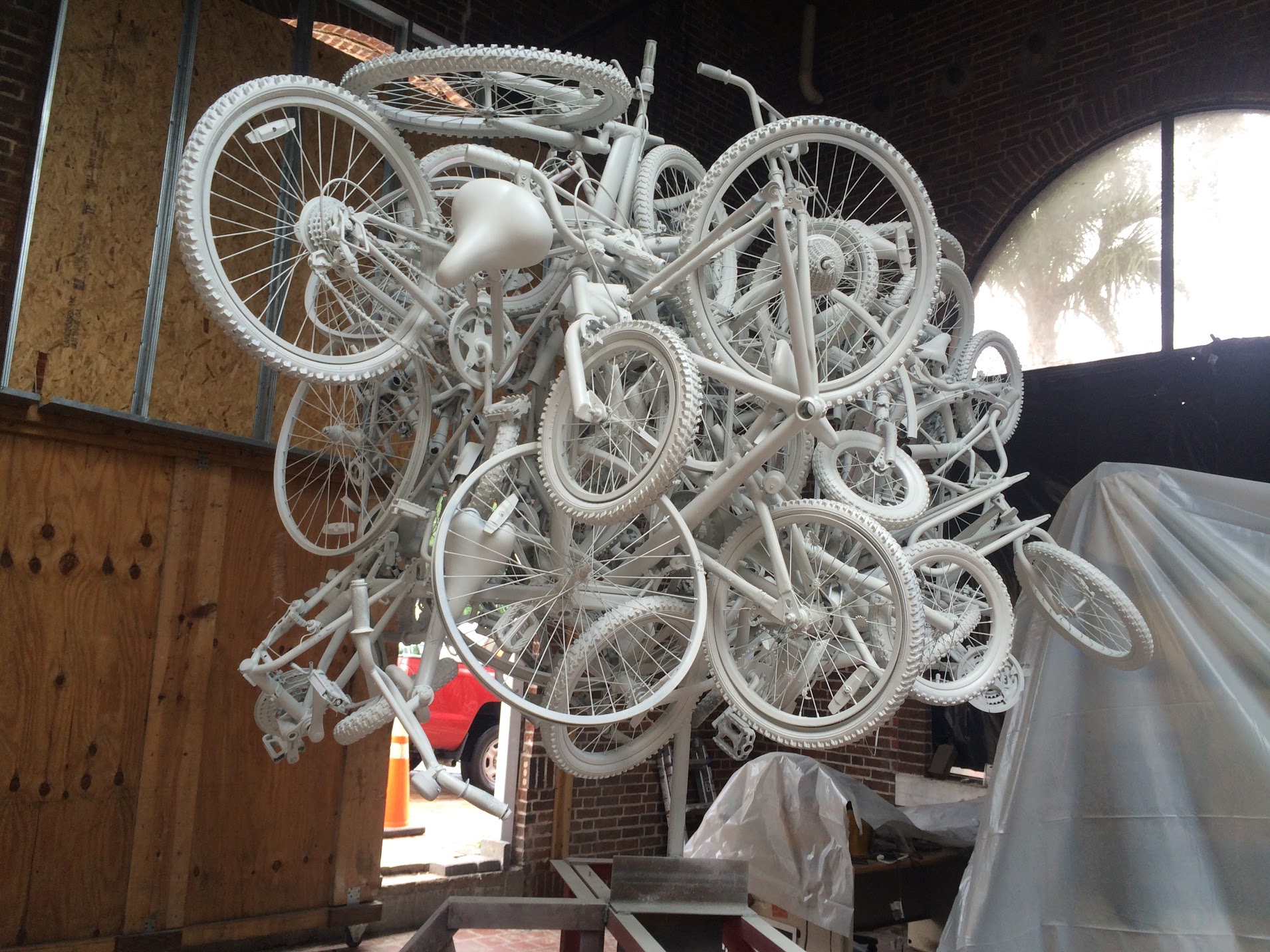 bike sculpture