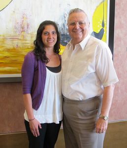 Professor Mort Hoffman &amp; Former Student Elisa Miller