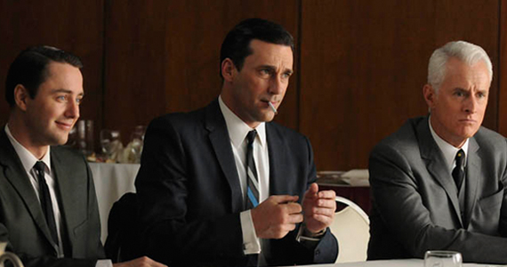 comwire_madmen_episode1_petedonroger Photo by Michael Yarish/AMC