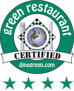 Certified Green Restaurant - 4 stars
