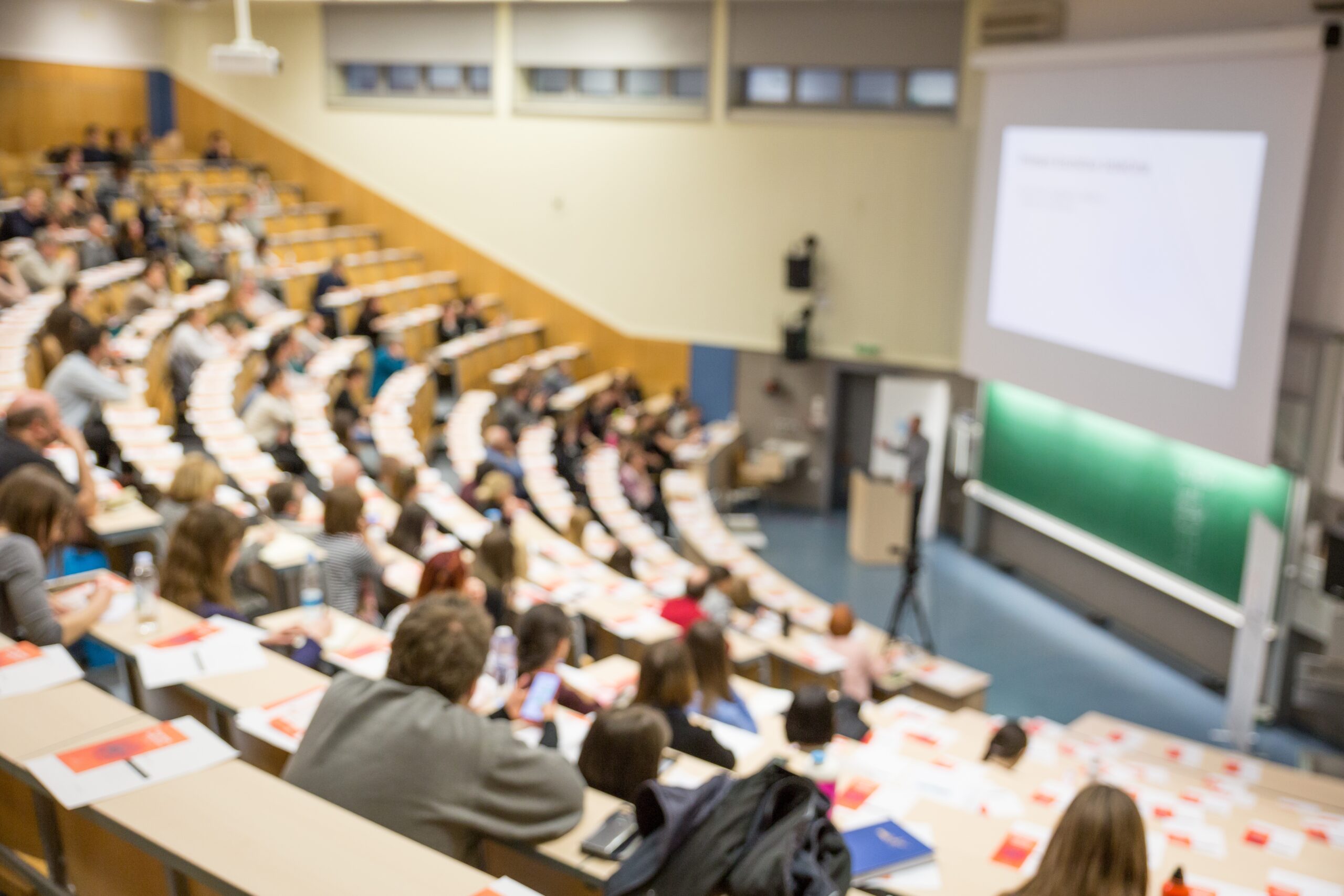 Large lecture hall