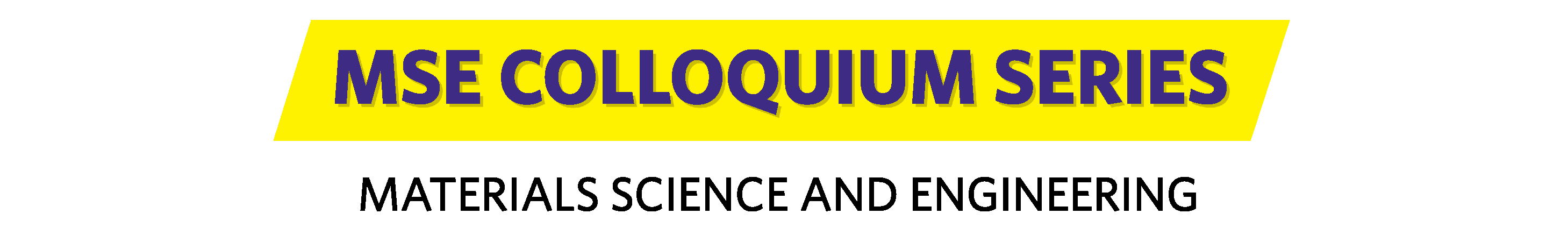 MSE Colloquium Banner