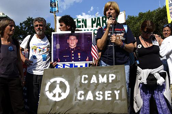 Boston University BU, Cindy Sheehan anti-war activist