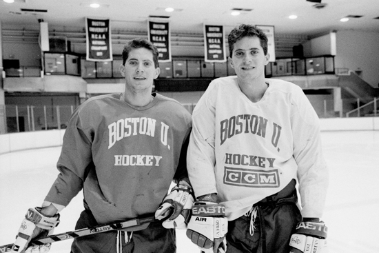 Mark Bavis and Mike Bavis Mark Bavis and Mike Bavis, Boston University