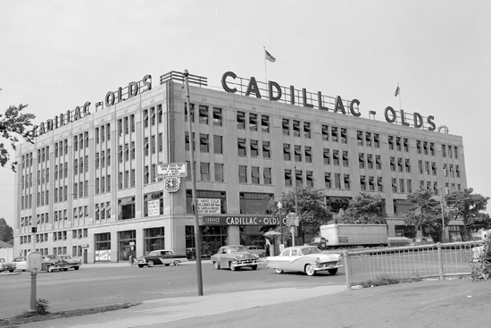 Boston Automobile Row, 808 Comme Avenue, Cadillac-Oldsmobile
