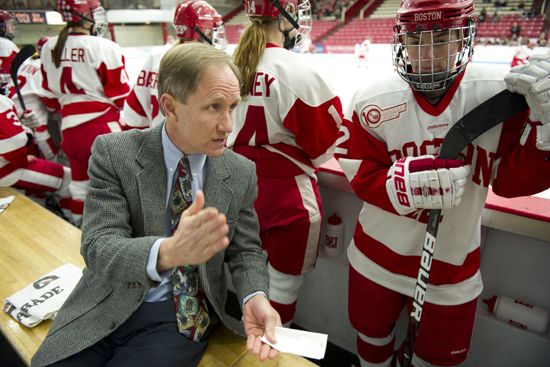 Brian Durocher, BU Terriers women's hockey, hockey east