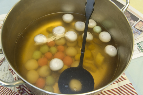 Boston University China Care Fund Dumplings Playgroup, tangyuan in a ginger broth