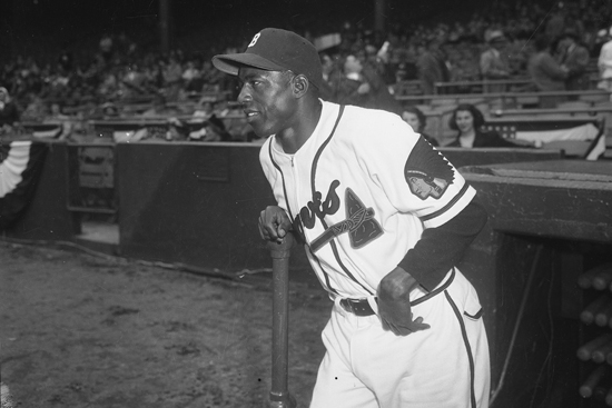 Sam Jet Jethroe Sam Jet Jethroe, Boston Braves, African American Black baseball players