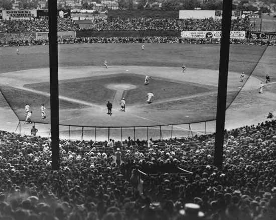 View from Braves Field grandstands, 1932 Boston Braves Field, Nickerson Field, Boston University