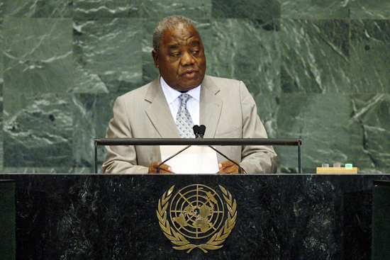 Former Zambia President Rupiah Banda