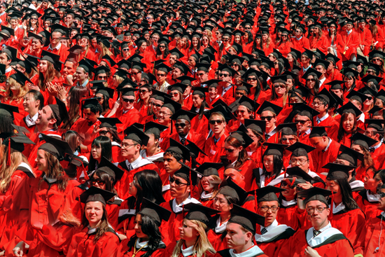 Boston University 139th Commencement 2012, GigaPan picture