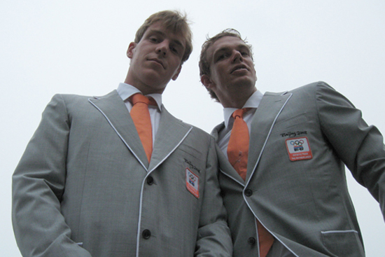 London Summer Olympics, Meindert Klem and Jozef Klaassen, Dutch crew team