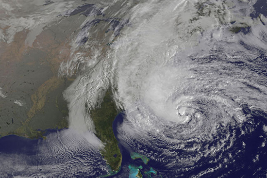 Boston University BU, Hurricane Sandy, university class cancellations, standard operation procedures severe weather