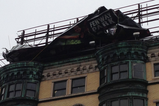 Hurricane Sandy, Boston University