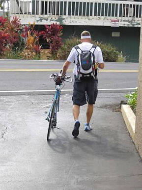 Woodrow Freese, Ironman Triathlon Kona Hawaii, Boston University BU associate director of residence life reslife