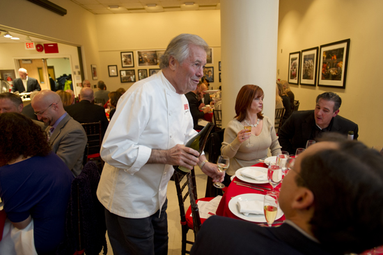 Julia Child centenary, Jacques Pepin pouring wine Jacques Pepin, Julia Child centenary 100th birthday, Boston University BU Metropolitan College MET