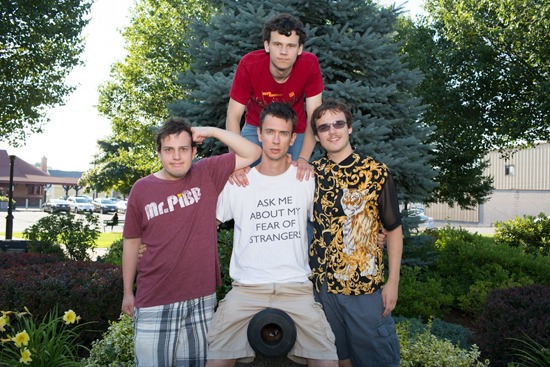 Asperger’s Are Us sketch comedy troupe, Jack Hanke, New-Michael Ingemi, Noah Britton, Ethan Finlan