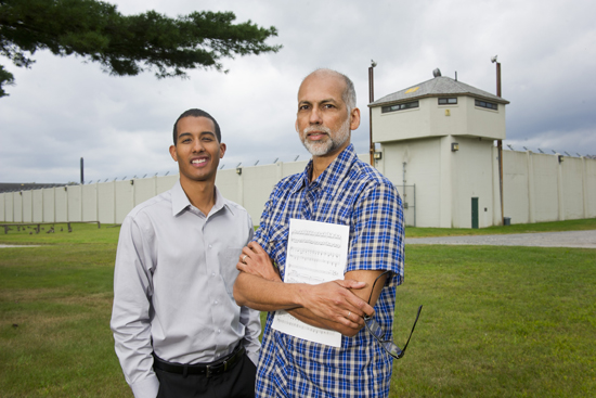 Jamie Hillman, Andre de Quadros, Boston University BU Prison Education program music class