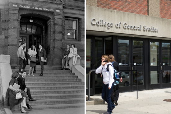 Boston University BU College of General Studies CGS 60 year anniversary