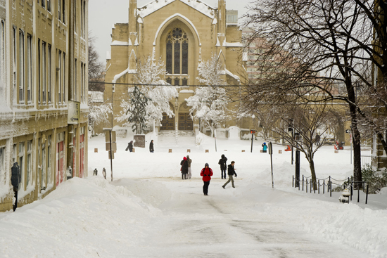 Winter Storm Nemo Boston University