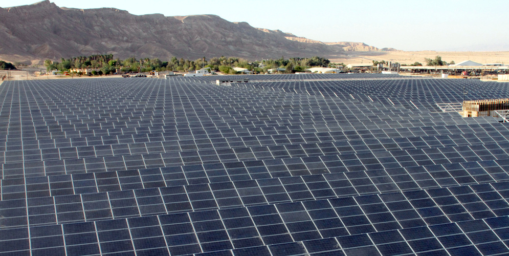 Ketura Sun solar field, Arava Power Company, Yosef Abramowitz, Kibbutz Ketura Arava Valley, Israel