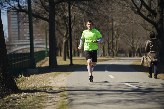 Tim Kelly, Boston University, Run for Research team, 117th Boston Marathon