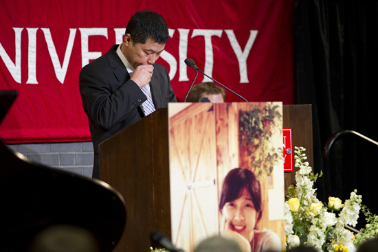 Lu Lingzi Memorial Service, Lu Junb eulogy