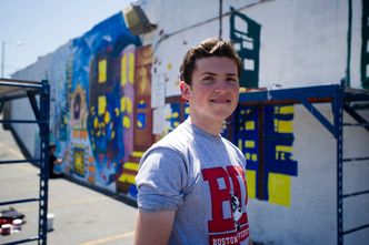Boston University BU, College of Fine Arts CFA, BU Arts Initiative, Mural funding