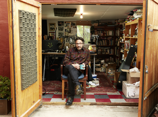 Marc Maron, garage TV set Marc Maron, WTF with Marc Maron podcast, Maron Independent Film Channel IFC